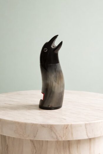 Ox Horn Salt Pot
