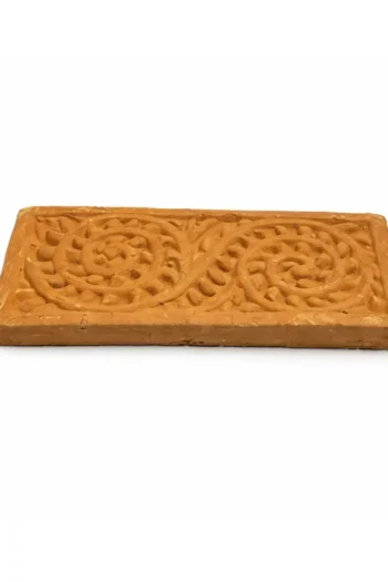 Terracotta Border Tiles 6″ x 3″ (Spiral Design)