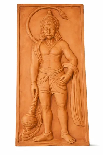 Bajrangbali Terracotta Wall Hang
