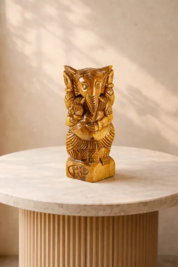 Wooden Ganesh Premium