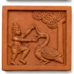 LIFE OF KRISHNA (SET OF 8) IN WITE BAGROUND X