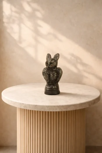 Owl Statue (Black)