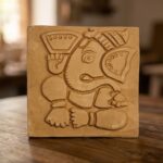 Terracotta Ashta Vinayaka Wall Tiles 6″ X 6″ (Set Of 8)-1