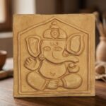 Terracotta Ashta Vinayaka Wall Tiles 6″ X 6″ (Set Of 8)-1