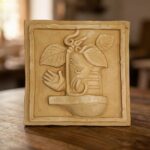 Terracotta Ashta Vinayaka Wall Tiles 6″ X 6″ (Set Of 8)-1