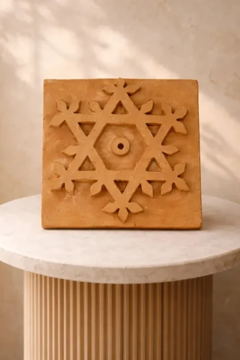 Terracotta Non Mythological Tiles 6″ x 6″ Design No. 8