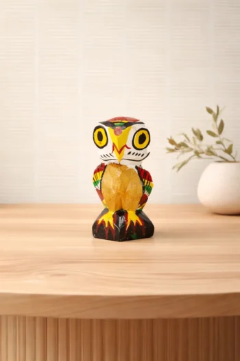 Wooden Owl 2″