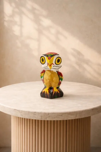Wooden Owl 2″