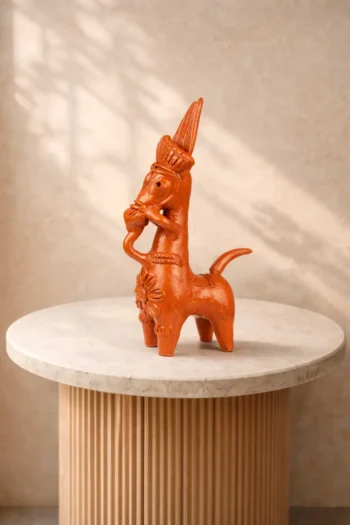 Terracotta Bankura Horse 9″ (Single)