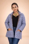 Pure Cotton Reversible Women Jacket
