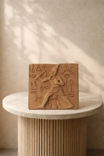 Terracotta Egyptian Tiles 4″ x 4″ Design No. 3