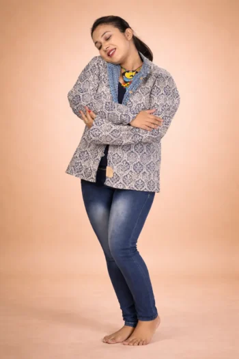 Reversible Quilted Unisex Jacket (Full Sleeve)
