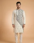 Kantha Stitch Men’s Cotton Punjabi