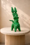 Terracotta Green Bankura Horse 6″