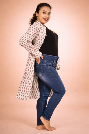 Reversible Quilted Unisex Jacket Long (Full Sleeve)