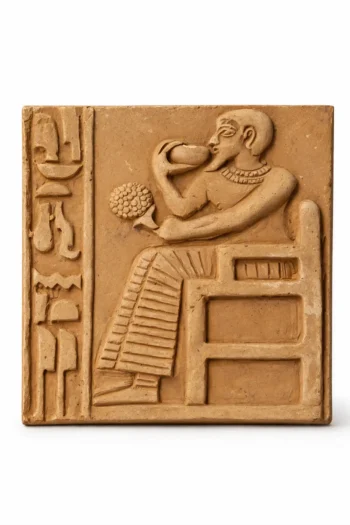 Terracotta Egyptian Tiles 4″ x 4″ Design No. 4