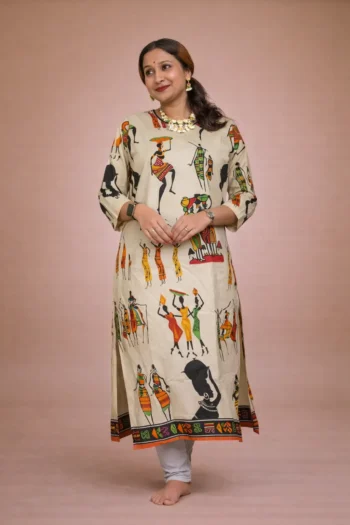 Ladies Cotton Printed Kurti