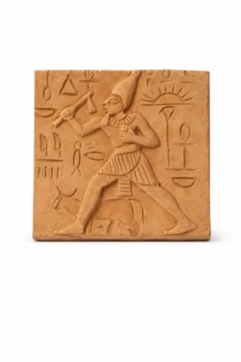 Terracotta Egyptian Tiles 4″ x 4″ Design No. 3