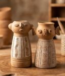 Chaltaberia Doll Flower Vase-