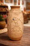 Terracotta Flower Vase