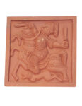 Horseman With Dog Terracotta Wall Tiles