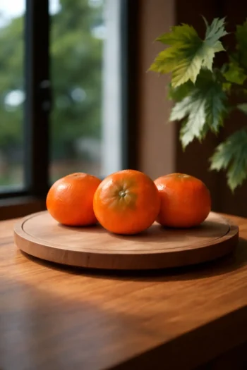 Orange-Realistic Clay Craft Fruit (Set of 5)