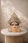 Terracotta Wall Hanging Durga Face Colorful