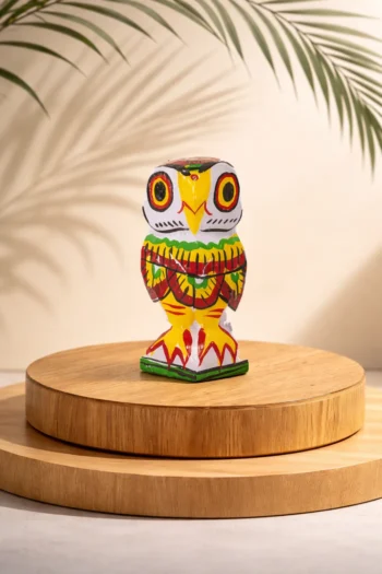 Wooden Owl 5″