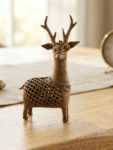 Dokra Stag Showpiece – Handmade Mayurbhanj Brass Figurine