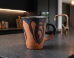 Porcelain Finish Terracotta Coffee Cup 1