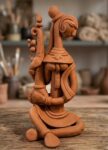 Saraswati Surobina Statue 12