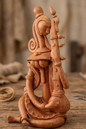 Saraswati Surobina Statue