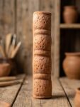 Terracotta Rain Drop Border Tiles 6" x 1"