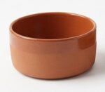 ceramic coated terracotta dinner set for one