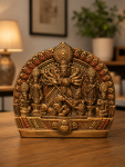 Durga Family 8inch black&white colour desk