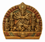 Durga Family 8inch black&white colour desk