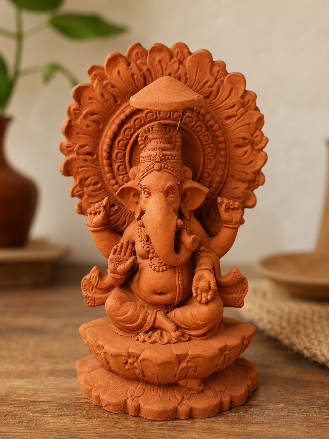 Terracotta Ganesh