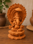 Terracotta Ganesh on tample